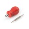 Tekton 3-in-1 Stubby Torx Driver (T10 x T15, Red) DMT17003 - alternate 2